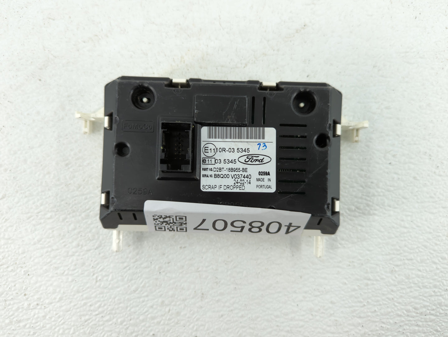 2014-2017 Ford Fiesta Information Display Screen - Oemusedautoparts1.com
