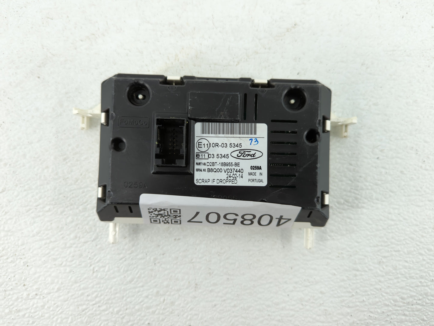 2014-2017 Ford Fiesta Information Display Screen - Oemusedautoparts1.com
