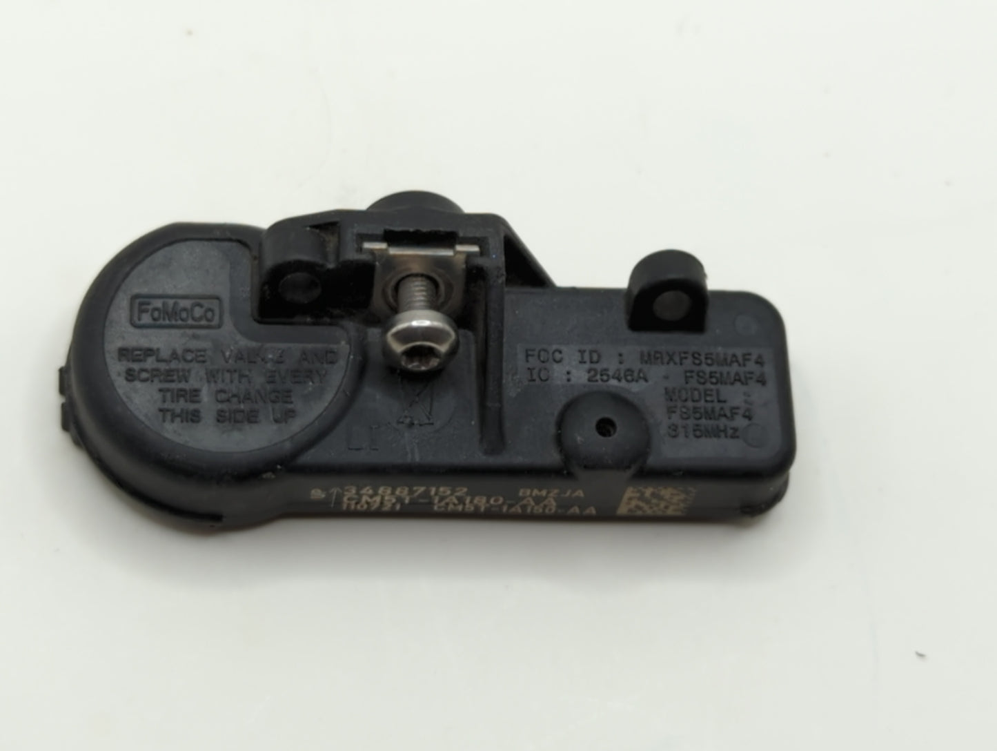 2014 Ford Fiesta Tire Pressure Monitoring System Sensor Tpms - Oemusedautoparts1.com
