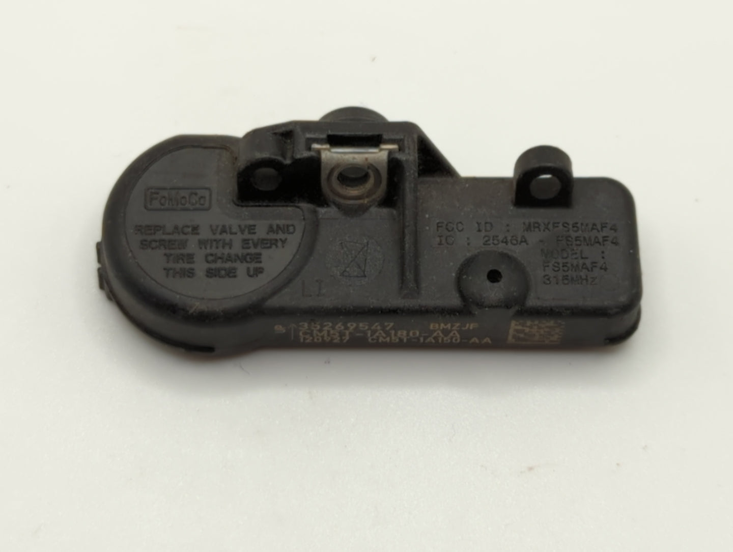 2014 Ford Fiesta Tire Pressure Monitoring System Sensor Tpms - Oemusedautoparts1.com
