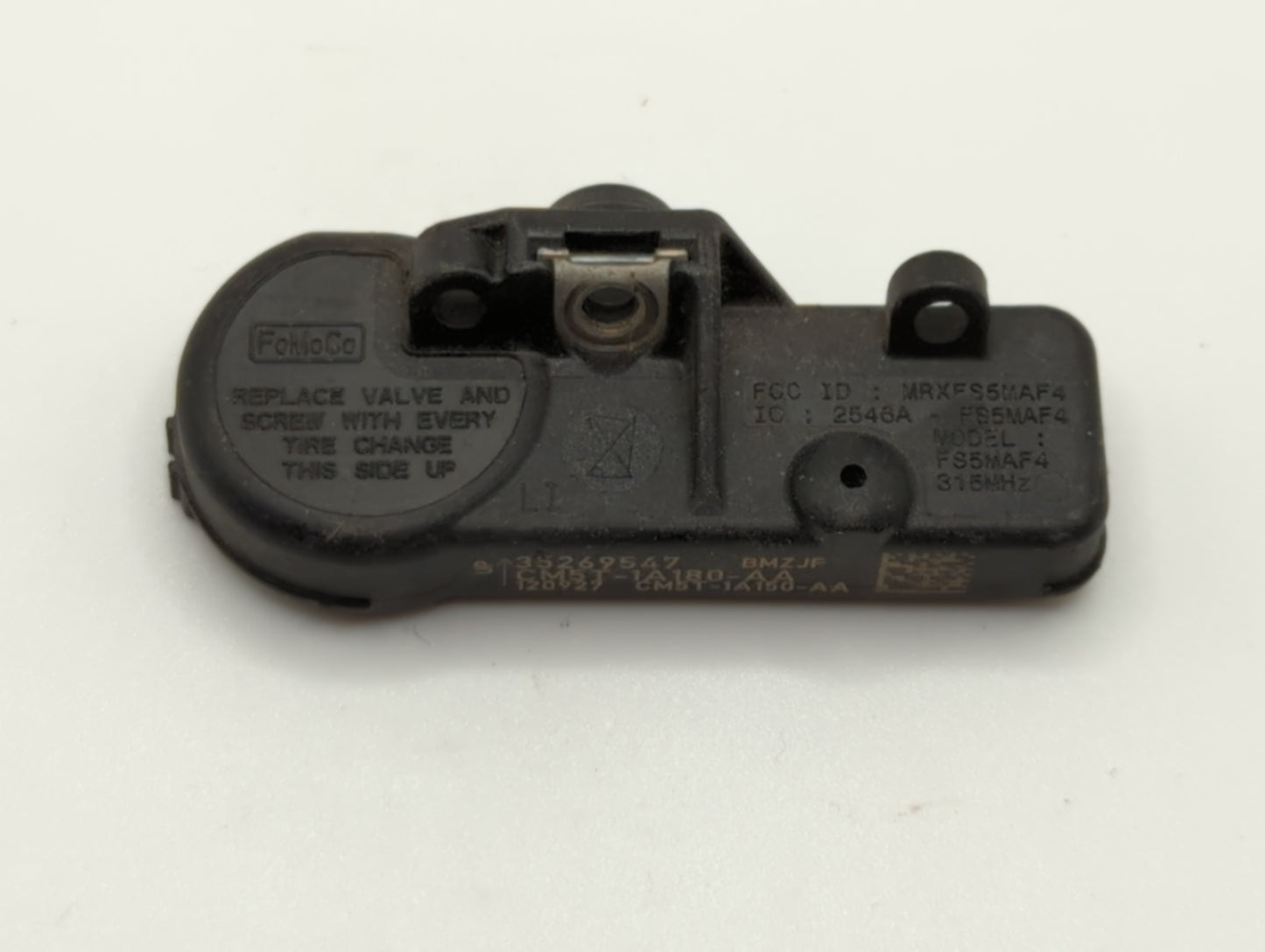 2014 Ford Fiesta Tire Pressure Monitoring System Sensor Tpms - Oemusedautoparts1.com