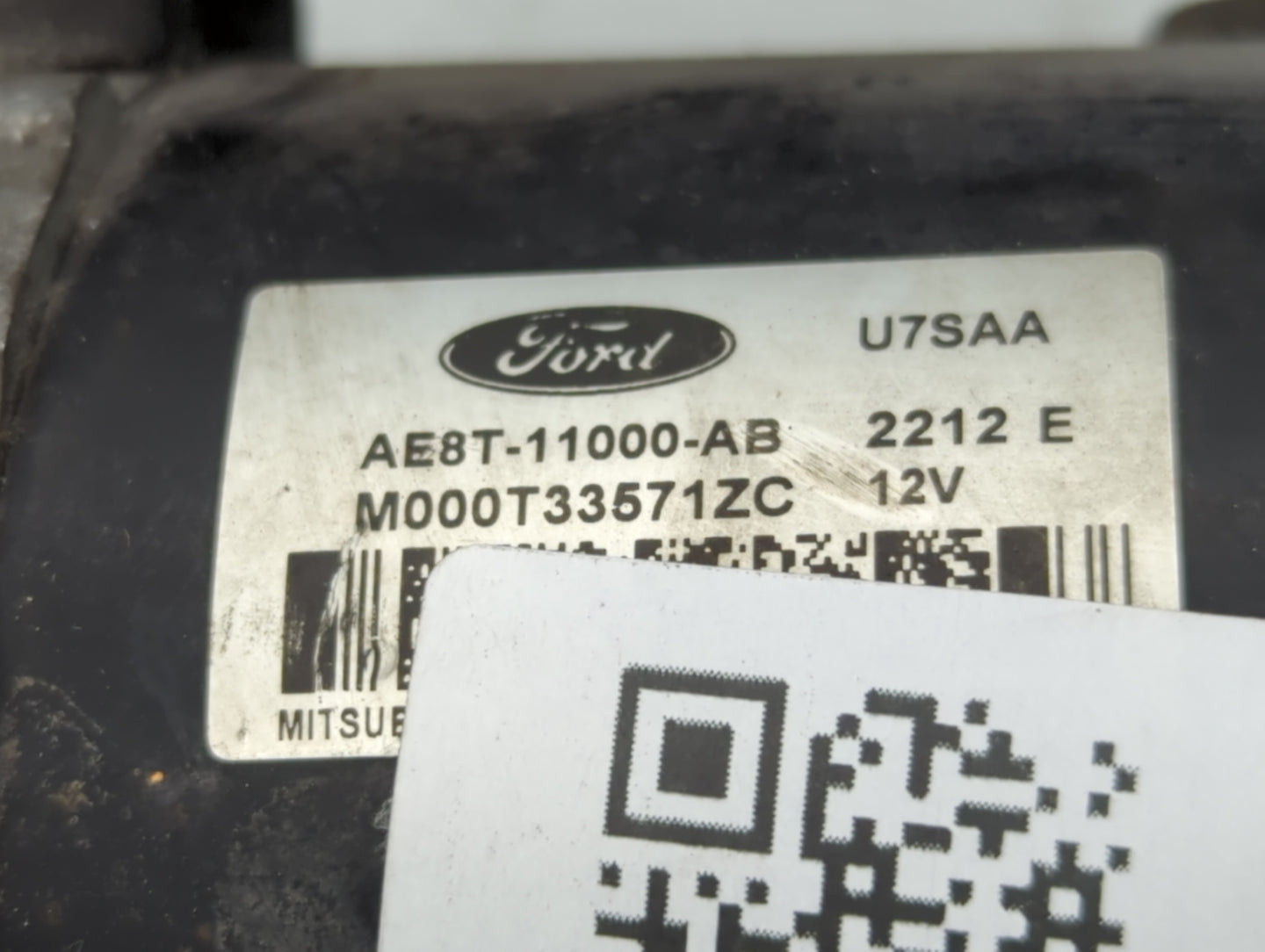 2011-2019 Ford Fiesta Car Starter Motor Solenoid OEM P/N:AE8T-11000-AB Fits Fits 2011 2012 2013 2014 2015 2016 2017 2018 201