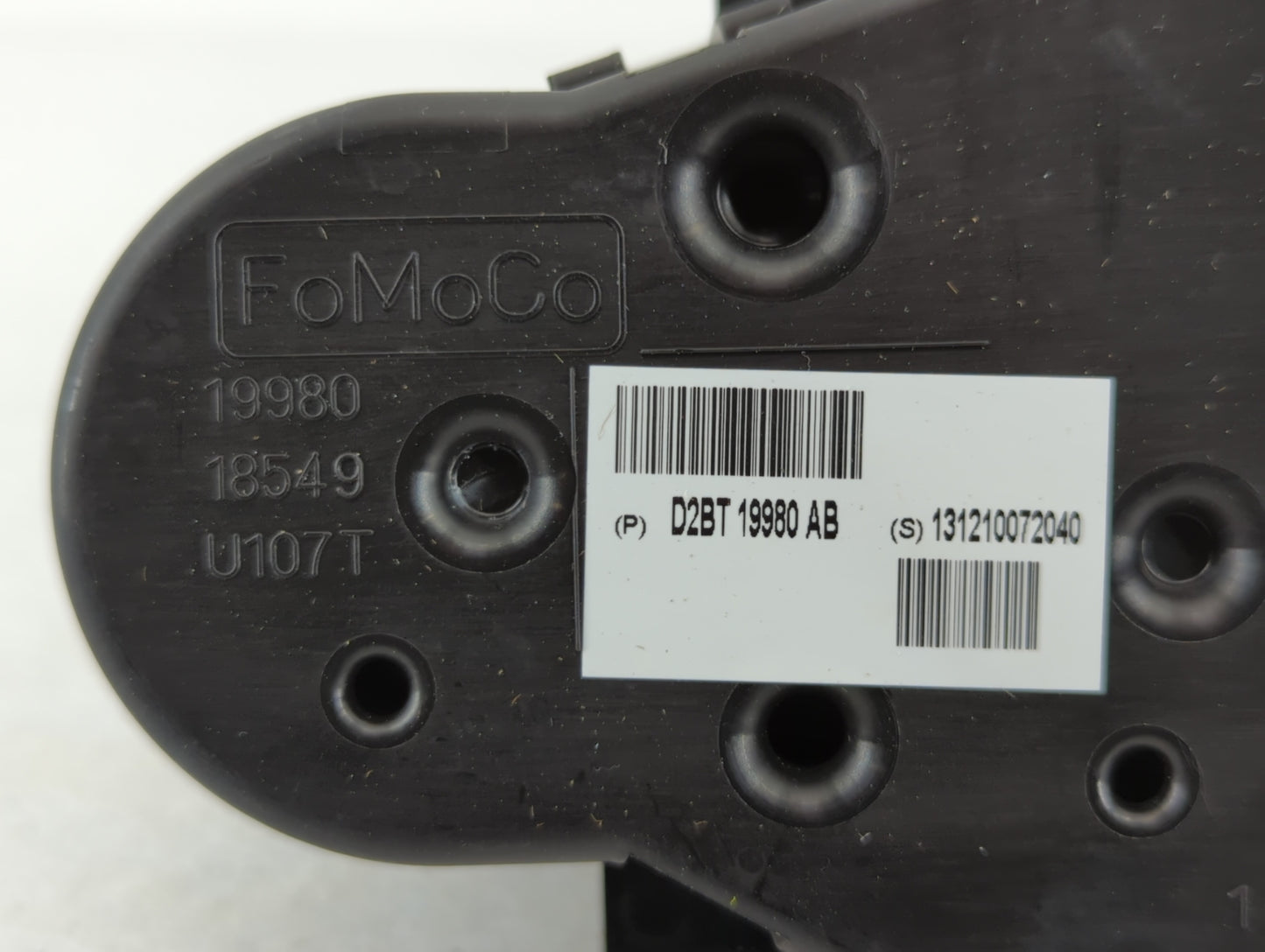 2014 Ford Fiesta Climate Control Module Temperature AC/Heater Replacement P/N:D2BT 19980 AB Fits OEM Used Auto Parts - Oemus