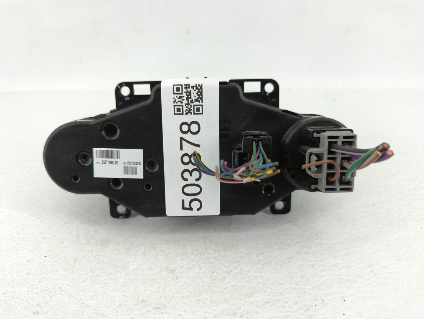 2014 Ford Fiesta Climate Control Module Temperature AC/Heater Replacement P/N:D2BT 19980 AB Fits OEM Used Auto Parts - Oemus