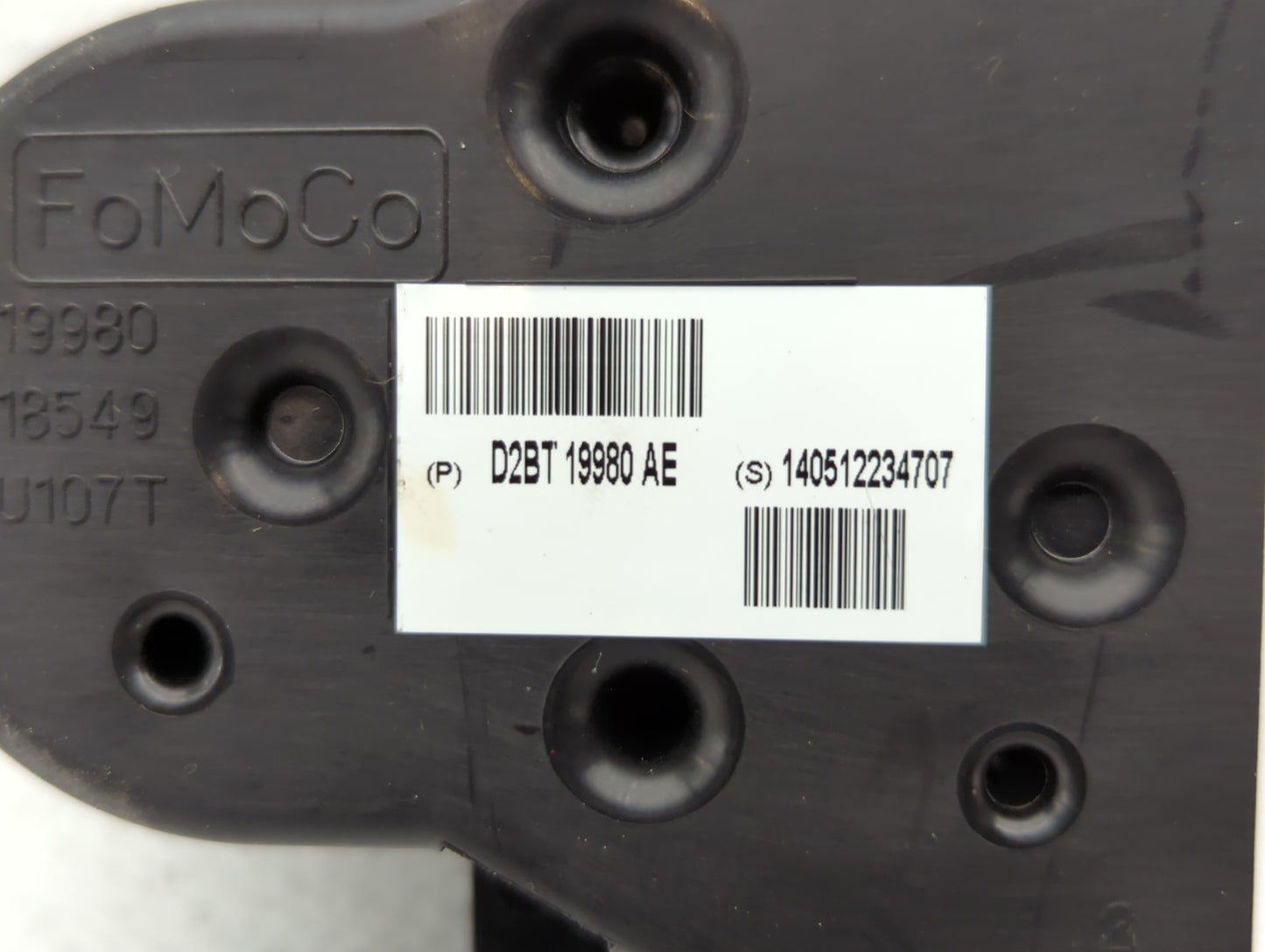 2014-2019 Ford Fiesta Climate Control Module Temperature AC/Heater Replacement P/N:D2BT-19980-AE Fits OEM Used Auto Parts - 