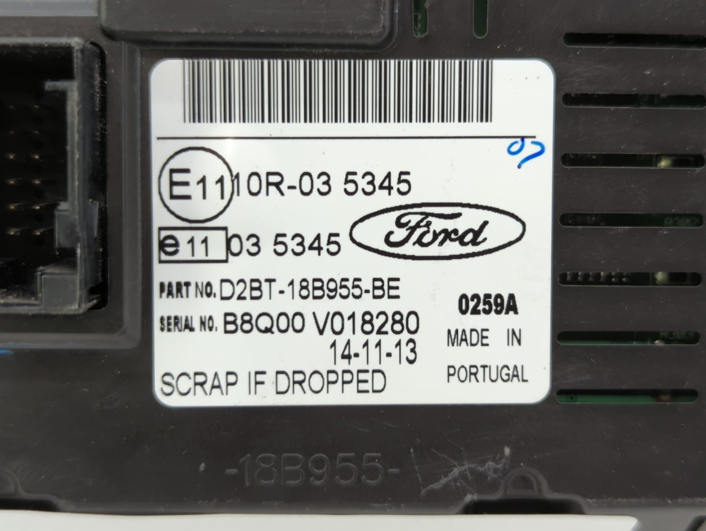 2014-2017 Ford Fiesta Information Display Screen - Oemusedautoparts1.com