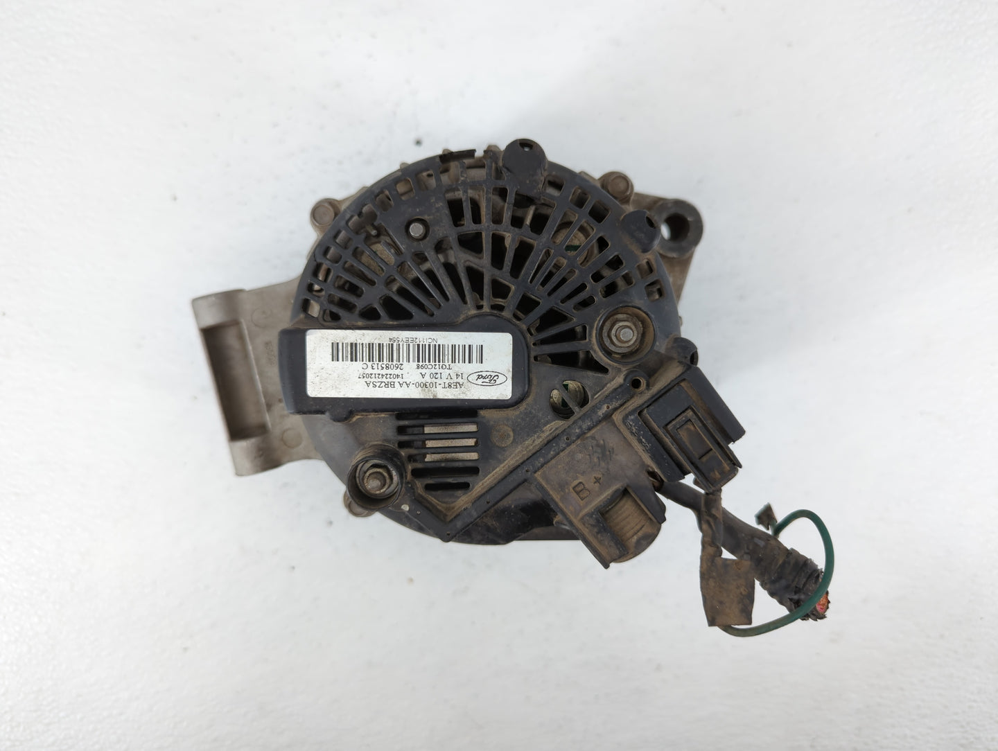 2011-2019 Ford Fiesta Alternator Replacement Generator Charging Assembly Engine OEM P/N:AE8T-10300-AA Fits OEM Used Auto Par