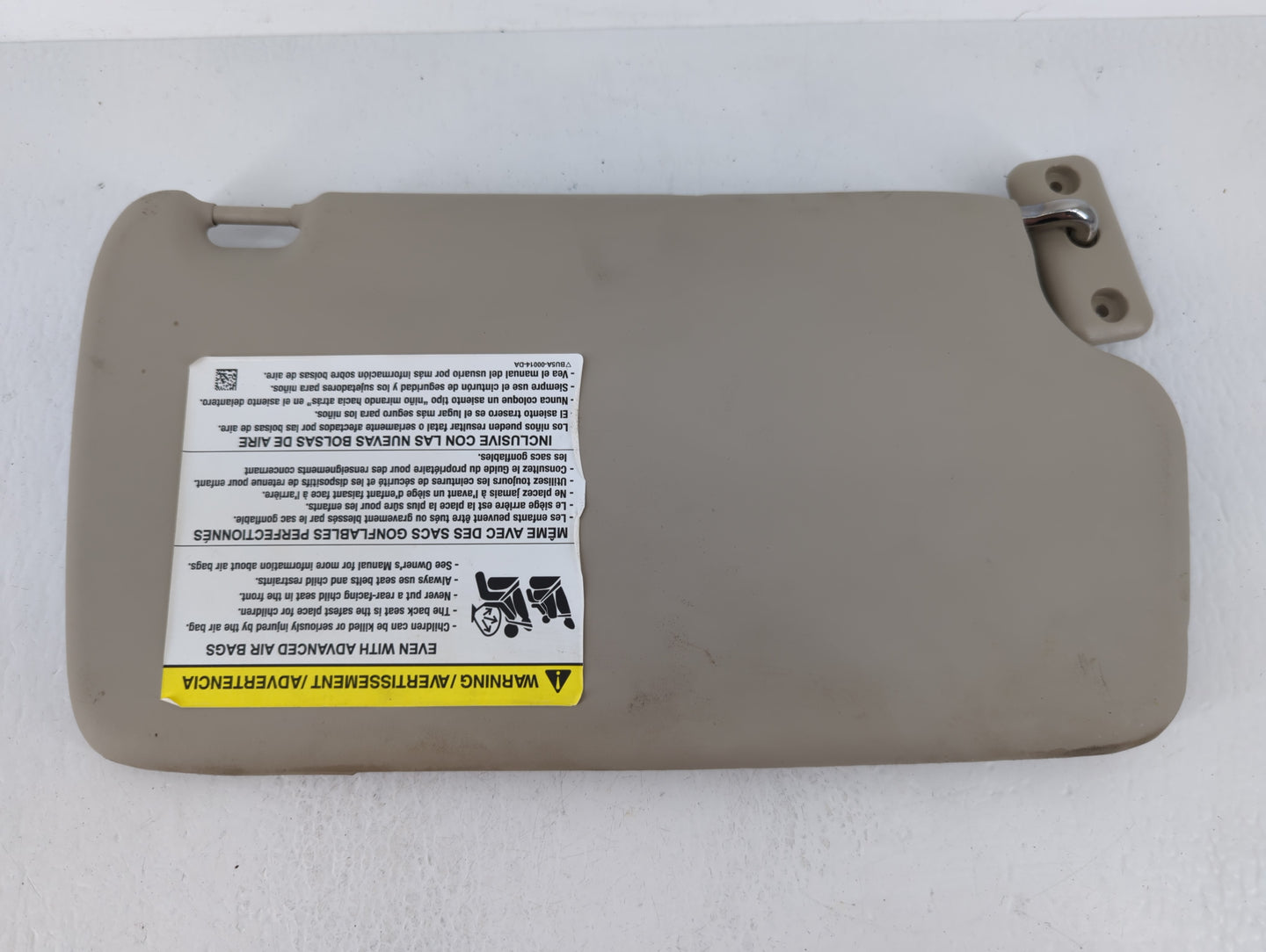 2011-2019 Ford Fiesta Sun Visor Shade Replacement Passenger Right Mirror Fits Fits 2011 2012 2013 2014 2015 2016 2017 2018 2