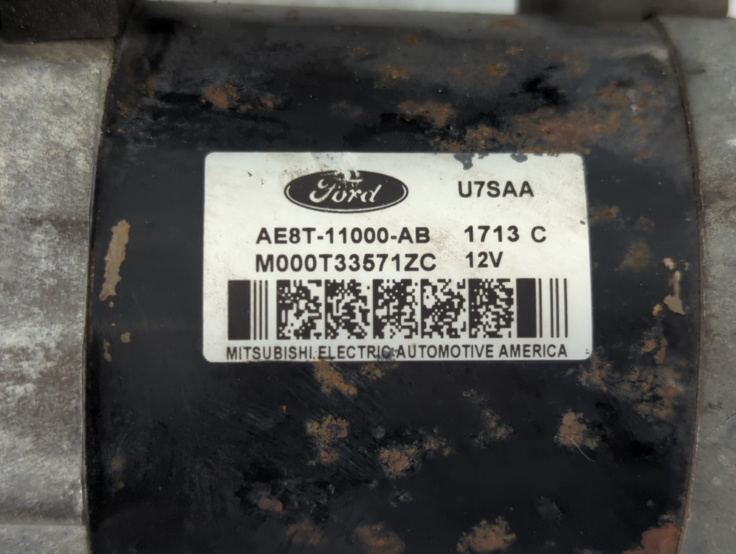 2011-2019 Ford Fiesta Car Starter Motor Solenoid OEM P/N:M000T33571ZC AE8T-11000-AB Fits OEM Used Auto Parts - Oemusedautopa