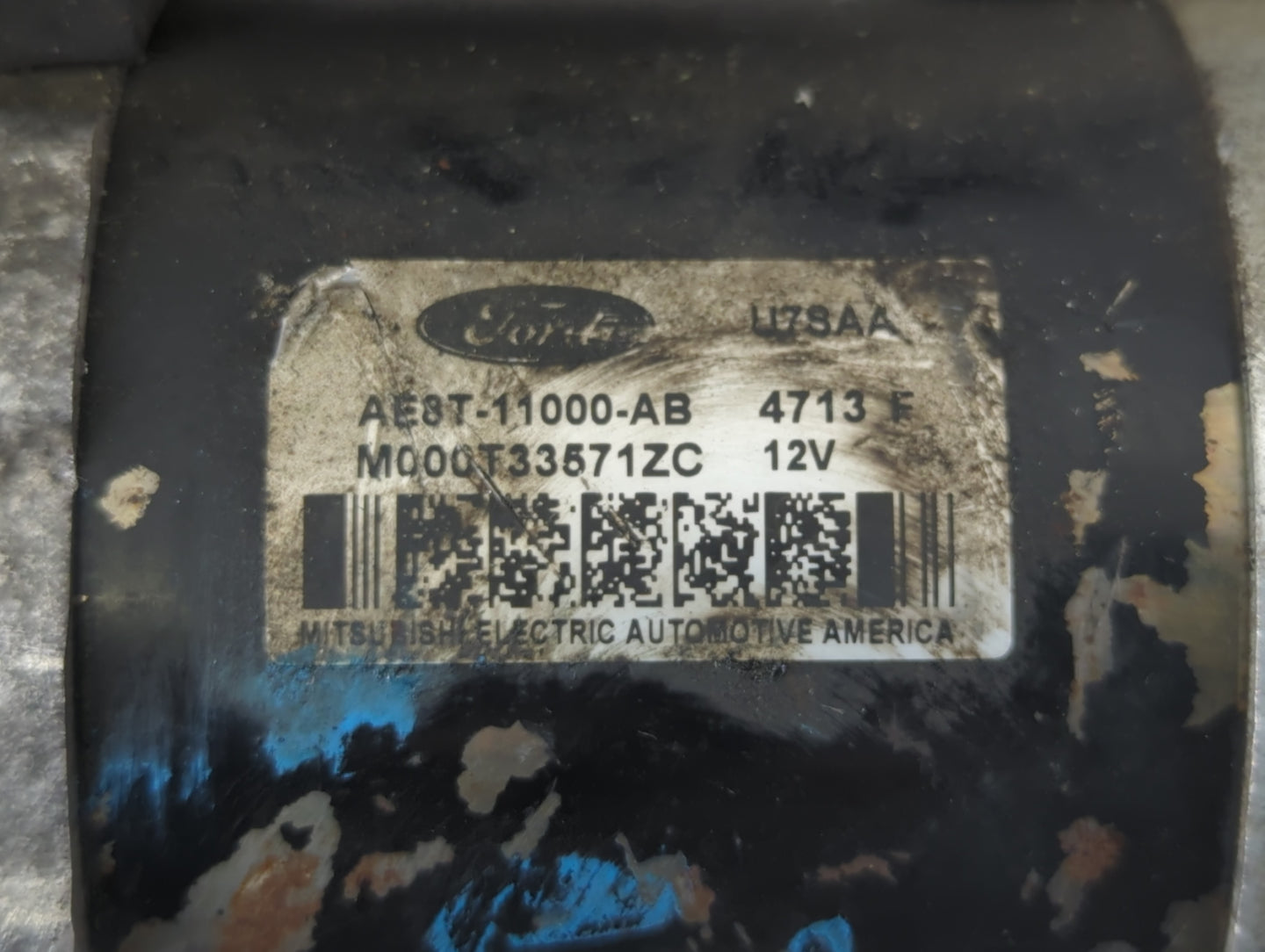 2011-2019 Ford Fiesta Car Starter Motor Solenoid OEM P/N:M000T33571ZC AE8T-11000-AB Fits OEM Used Auto Parts - Oemusedautopa
