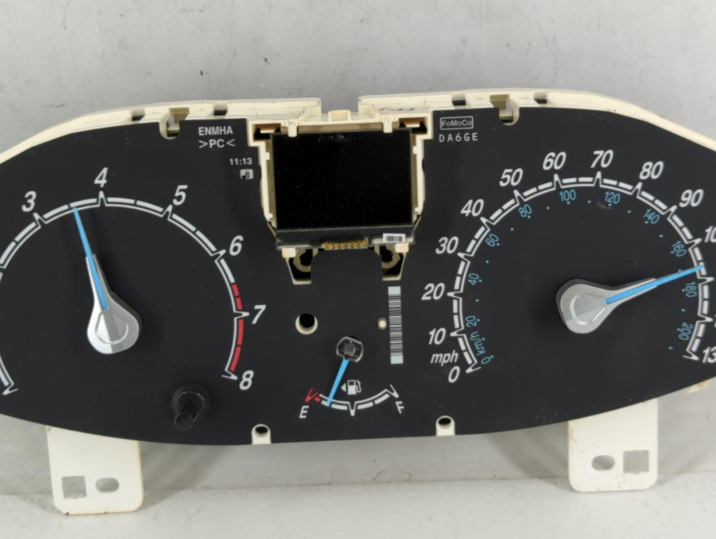 2014-2015 Ford Fiesta Instrument Cluster Speedometer Gauges P/N:DA6GE Fits Fits 2014 2015 OEM Used Auto Parts - Oemusedautop