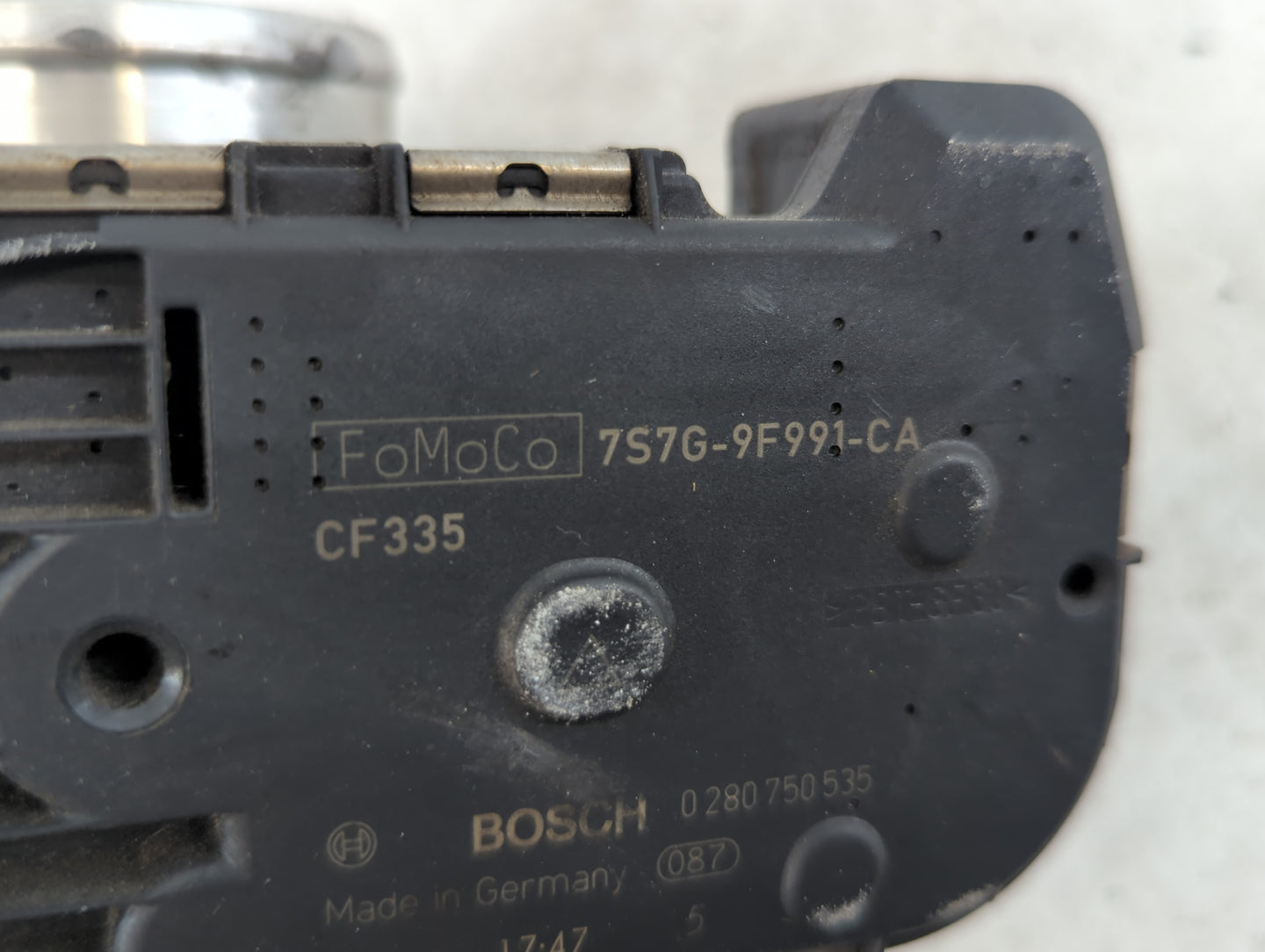 2011-2014 Ford Fiesta Throttle Body P/N:7S7G-9F991-CA Fits Fits 2011 2012 2013 2014 OEM Used Auto Parts - Oemusedautoparts1.