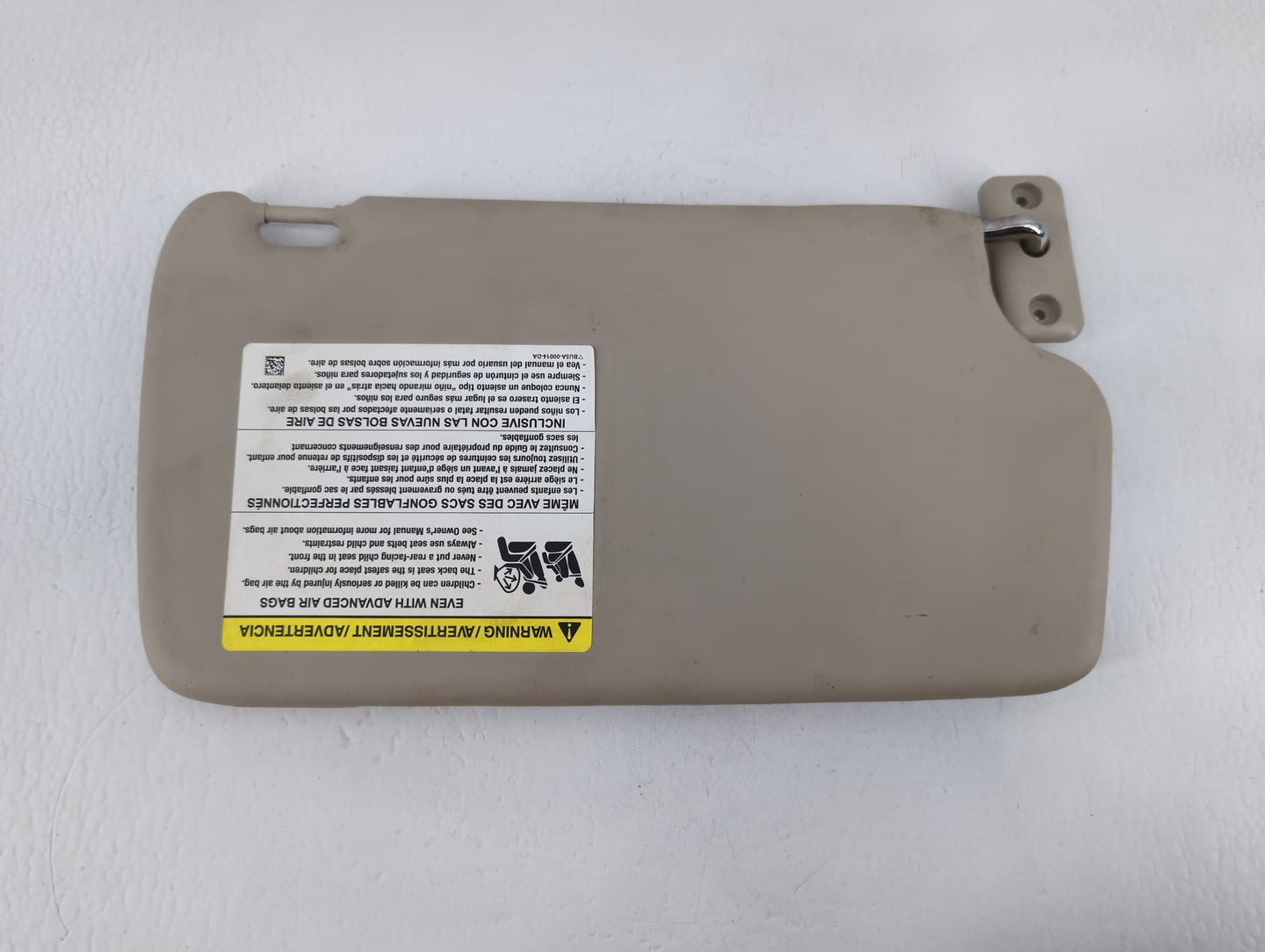 2011-2019 Ford Fiesta Sun Visor Shade Replacement Passenger Right Mirror Fits Fits 2011 2012 2013 2014 2015 2016 2017 2018 2