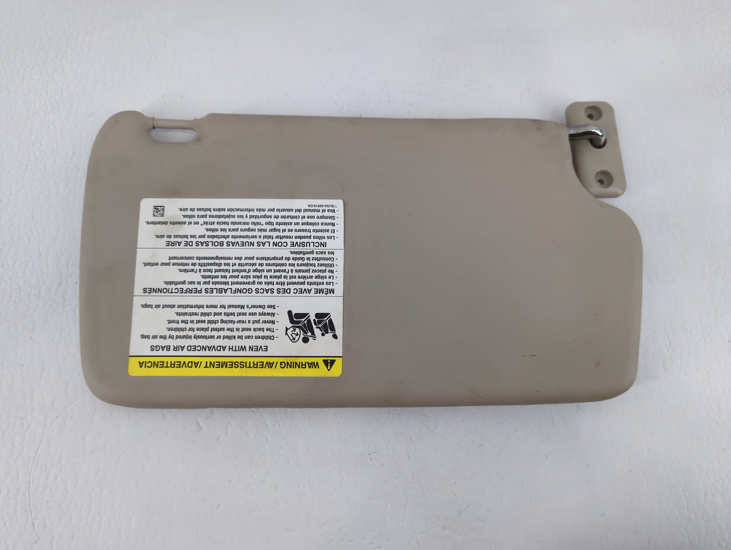 2011-2019 Ford Fiesta Sun Visor Shade Replacement Passenger Right Mirror Fits Fits 2011 2012 2013 2014 2015 2016 2017 2018 2