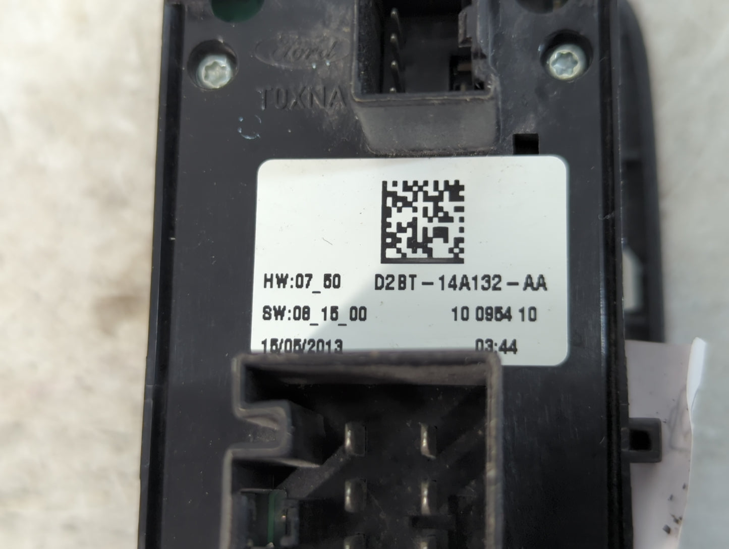 2014-2019 Ford Fiesta Master Power Window Switch Replacement Driver Side Left P/N:D2BT-14A132-AA Fits OEM Used Auto Parts - 