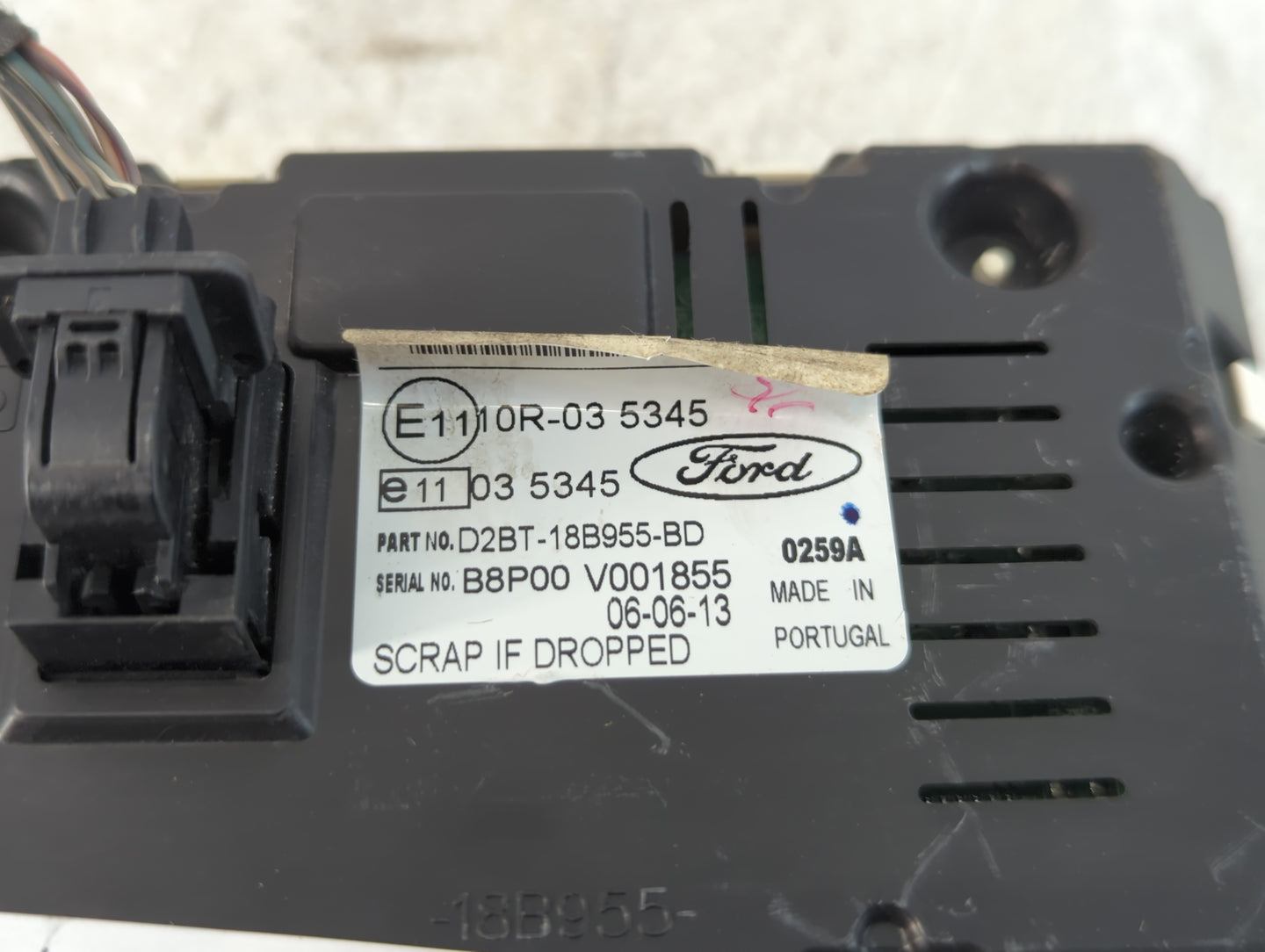 2014-2017 Ford Fiesta Information Display Screen - Oemusedautoparts1.com