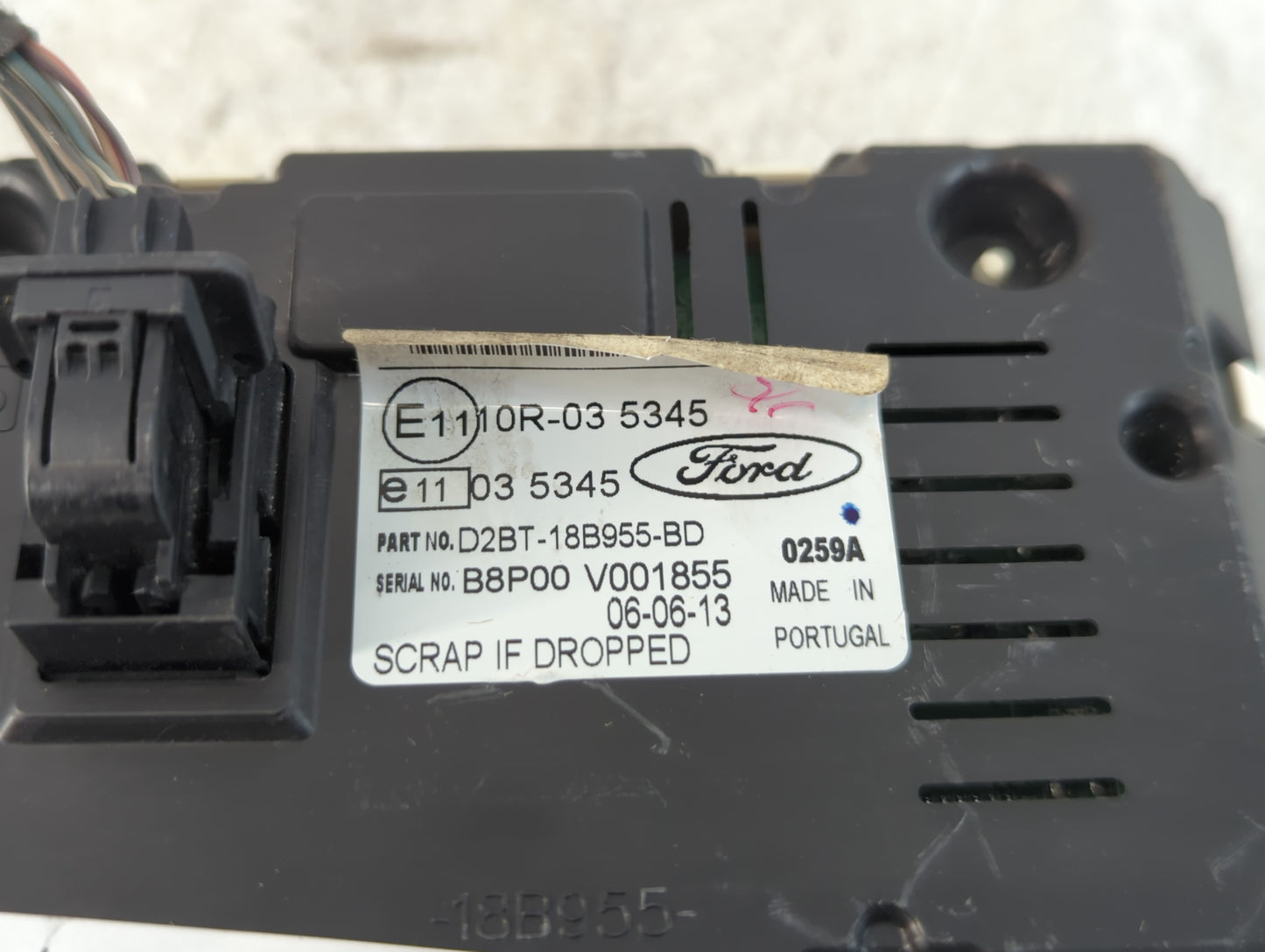 2014-2017 Ford Fiesta Information Display Screen - Oemusedautoparts1.com