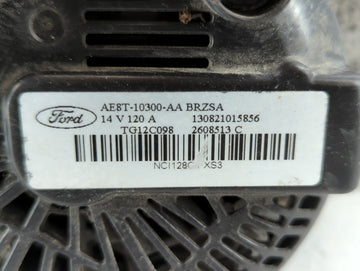 2011-2019 Ford Fiesta Alternator Replacement Generator Charging Assembly Engine OEM P/N:AE8T-10300-AA Fits OEM Used Auto Parts
