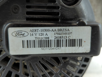 2011-2019 Ford Fiesta Alternator Replacement Generator Charging Assembly Engine OEM P/N:AE8T-10300-AA Fits OEM Used Auto Parts