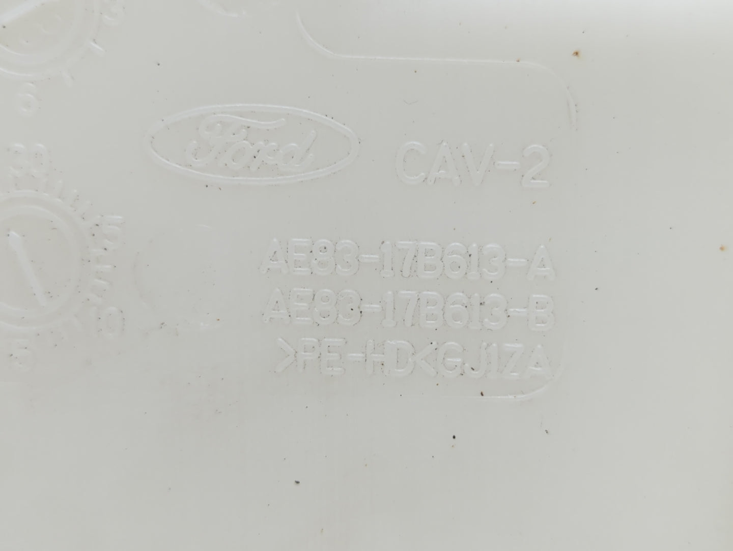 2011-2019 Ford Fiesta Windshield Washer Fluid Reservoir Bottle Oem - Oemusedautoparts1.com