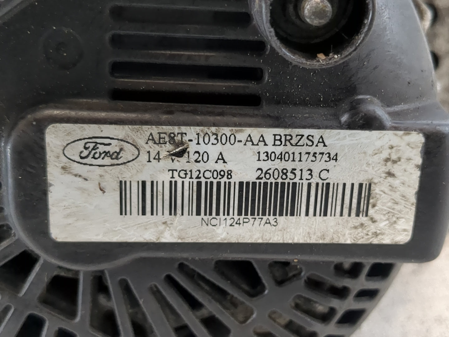 2011-2019 Ford Fiesta Alternator Replacement Generator Charging Assembly Engine OEM Fits OEM Used Auto Parts - Oemusedautopa