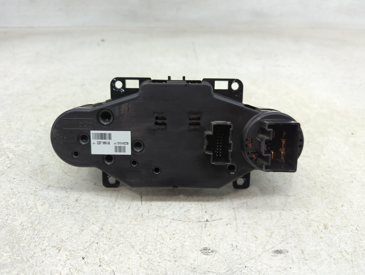2014-2019 Ford Fiesta Climate Control Module Temperature AC/Heater Replacement P/N:D2BT-19980-AB Fits OEM Used Auto Parts - 