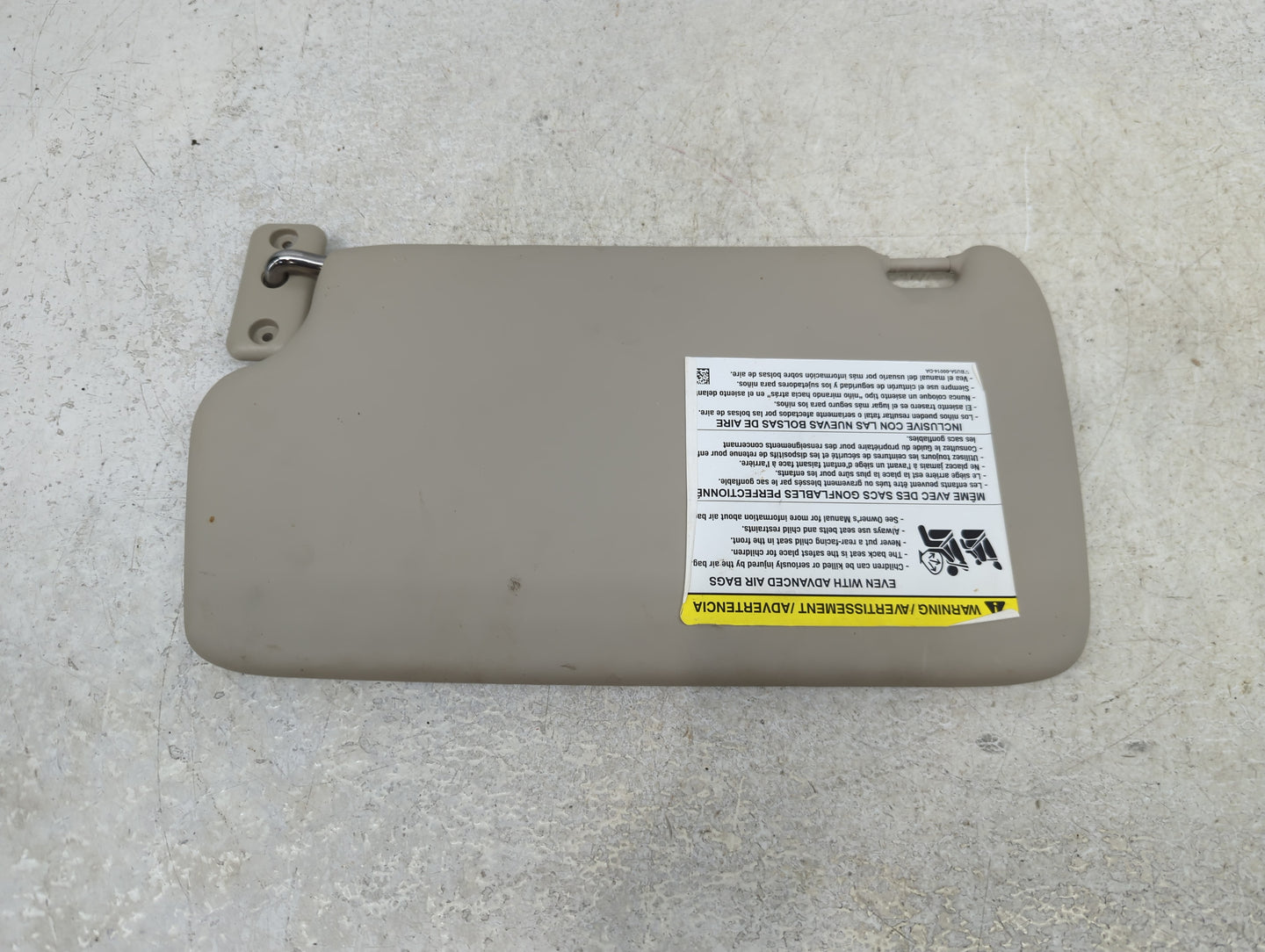 2011-2019 Ford Fiesta Sun Visor Shade Replacement Passenger Right Mirror Fits Fits 2011 2012 2013 2014 2015 2016 2017 2018 2