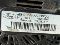 2014-2016 Ford Fiesta Alternator Replacement Generator Charging Assembly Engine OEM P/N:AE8T-10300-AA Fits Fits 2014 2015 20