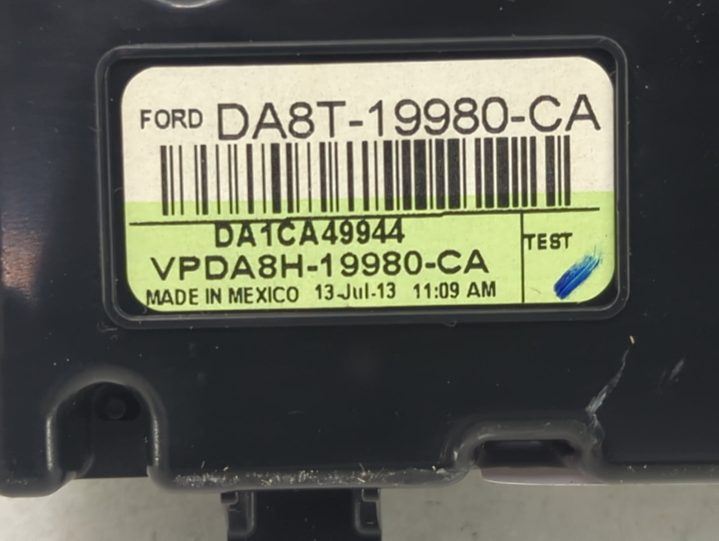 2013-2019 Ford Flex Climate Control Module Temperature AC/Heater Replacement P/N:DA8T-19980-CA Fits OEM Used Auto Parts - Oe