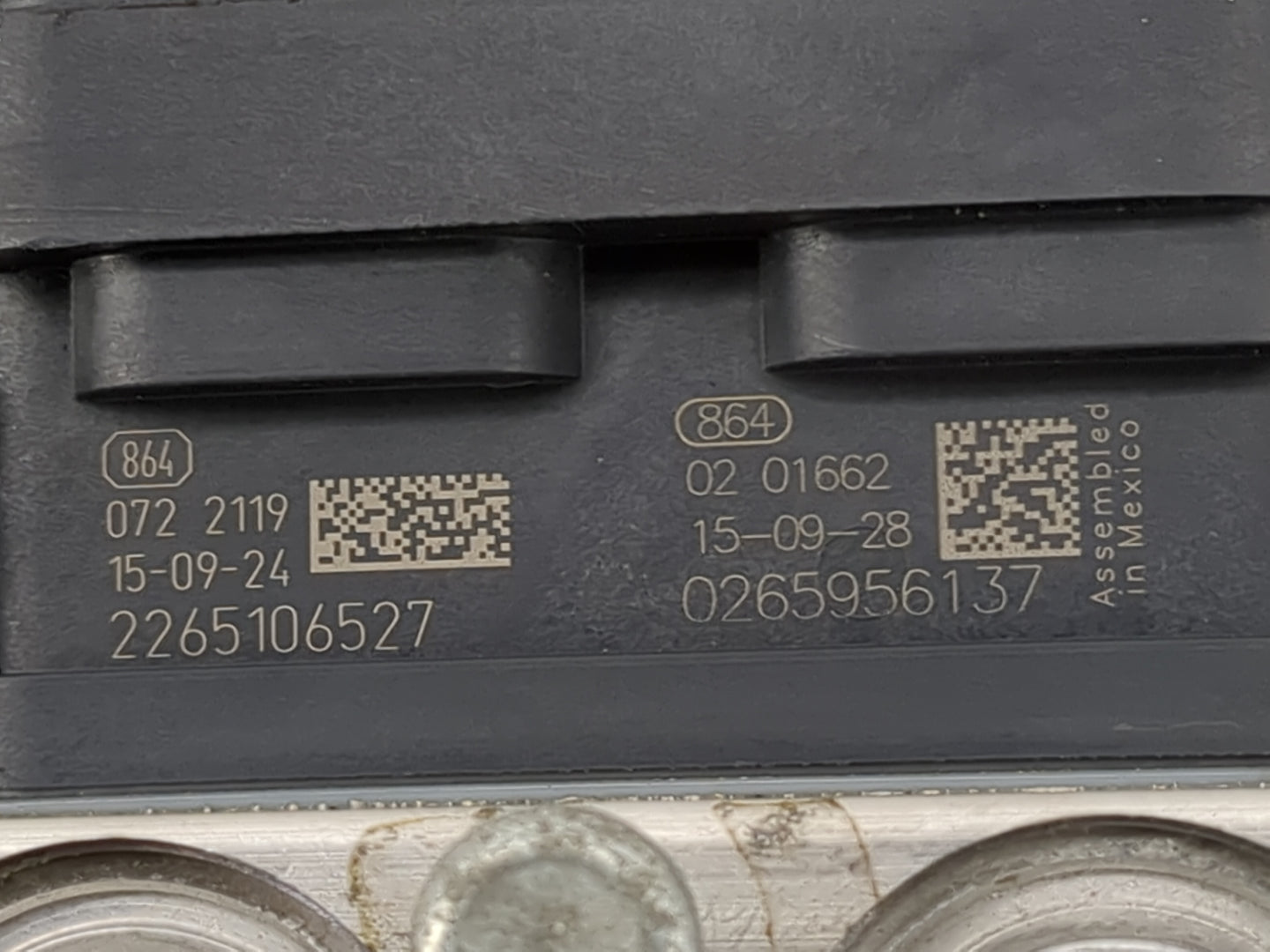 2013-2014 Ford Flex ABS Pump Control Module Replacement P/N:P68256829AC 0265956137, 2265106527, 16100S, 173358 Fits Fits 201