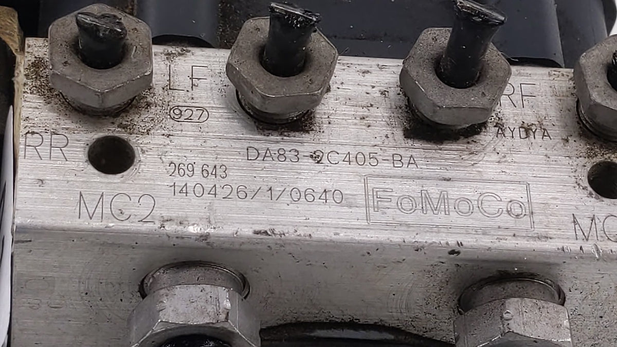 2014-2019 Ford Flex Anti-Lock Brake ABS Pump Module Actuator OEM P/N:FA83-2C405-AC DA83-2C405-B Fits OEM Used Auto Parts - O