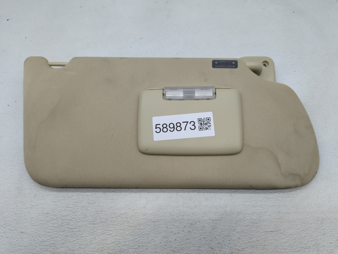 2013-2019 Ford Flex Sun Visor Shade Replacement Passenger Right Mirror Fits Fits 2013 2014 2015 2016 2017 2018 2019 OEM Used
