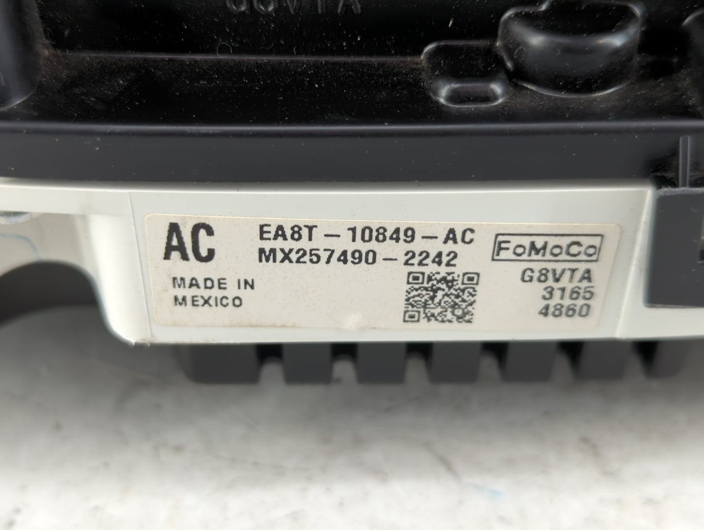 2014-2015 Ford Flex Instrument Cluster Speedometer Gauges P/N:EA8T-10849-AC Fits Fits 2014 2015 OEM Used Auto Parts - Oemuse