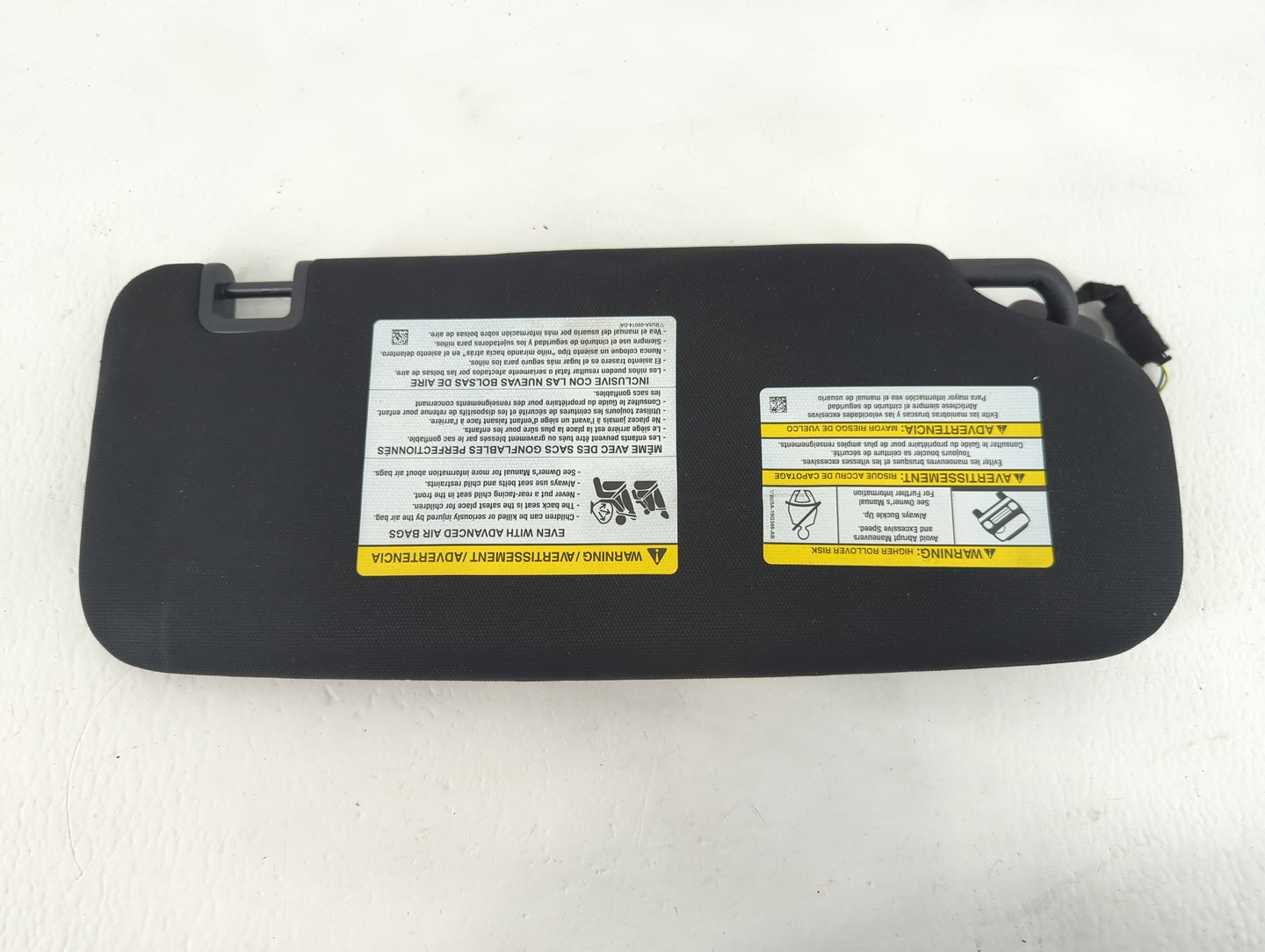 2013-2019 Ford Flex Sun Visor Shade Replacement Passenger Right Mirror Fits Fits 2013 2014 2015 2016 2017 2018 2019 OEM Used