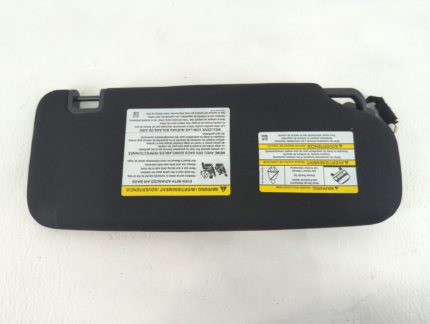 2013-2019 Ford Flex Sun Visor Shade Replacement Passenger Right Mirror Fits Fits 2013 2014 2015 2016 2017 2018 2019 OEM Used