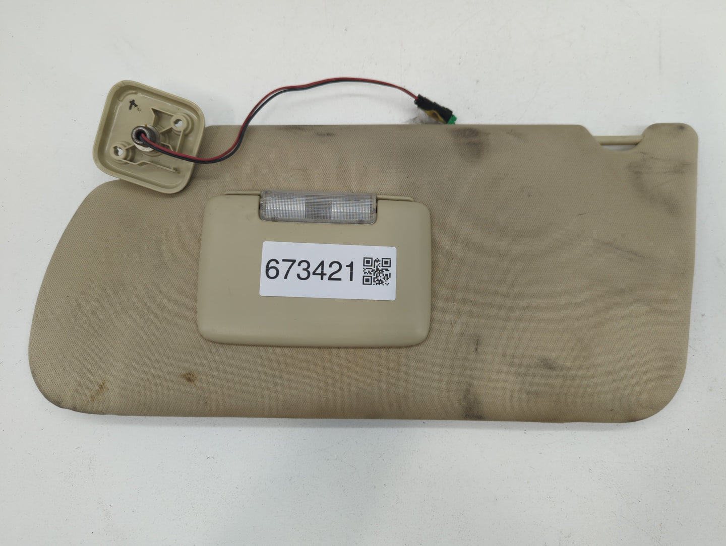 2013-2019 Ford Flex Sun Visor Shade Replacement Driver Left Mirror Fits Fits 2013 2014 2015 2016 2017 2018 2019 OEM Used Aut