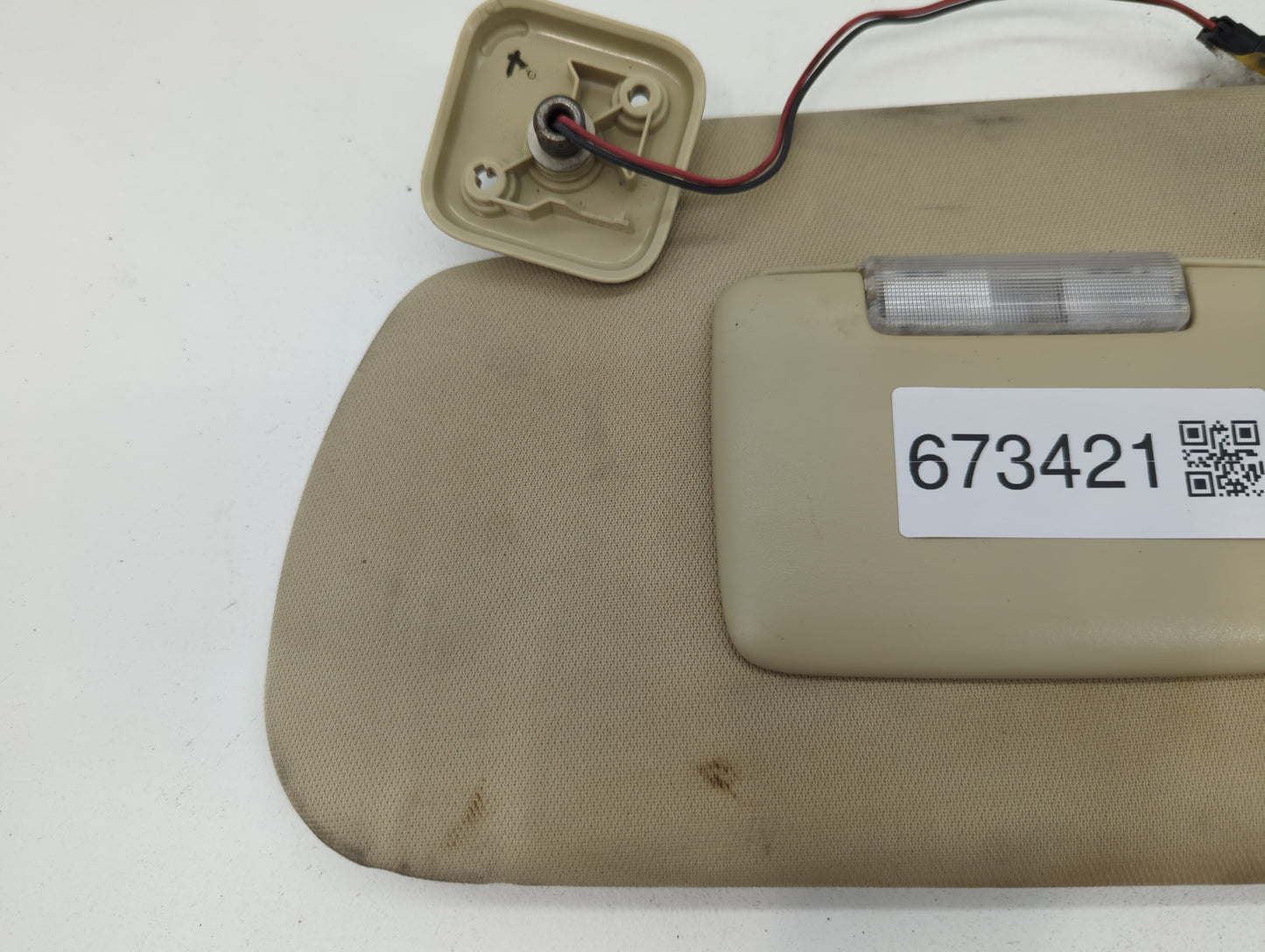 2013-2019 Ford Flex Sun Visor Shade Replacement Driver Left Mirror Fits Fits 2013 2014 2015 2016 2017 2018 2019 OEM Used Aut