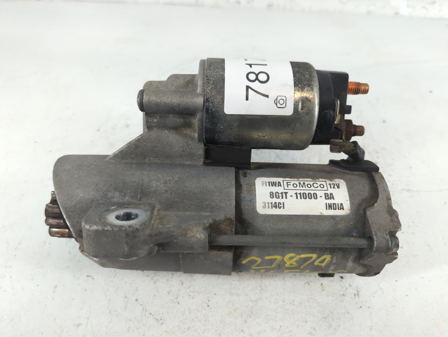 2009-2019 Ford Flex Car Starter Motor Solenoid OEM P/N:8G1T-11000-BA Fits OEM Used Auto Parts - Oemusedautoparts1.com