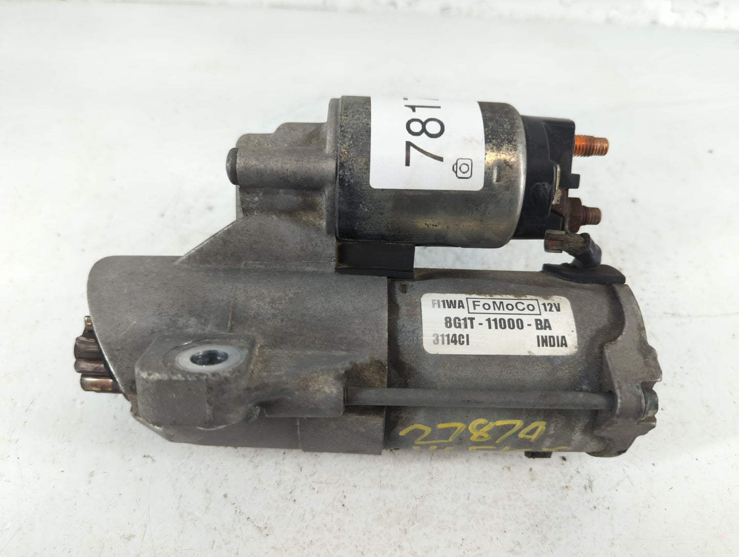 2009-2019 Ford Flex Car Starter Motor Solenoid OEM P/N:8G1T-11000-BA Fits OEM Used Auto Parts - Oemusedautoparts1.com