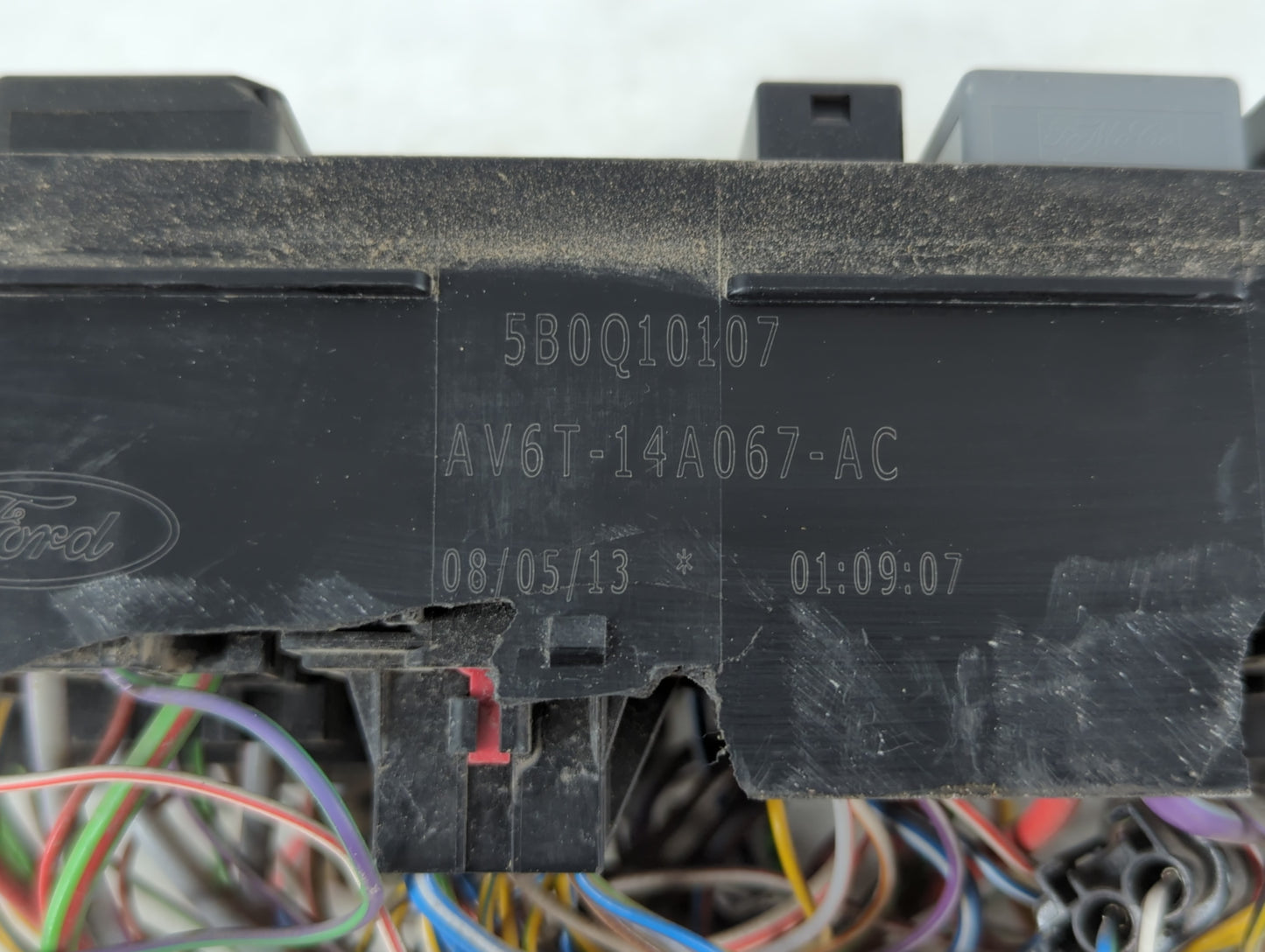 2012-2014 Ford Focus Fusebox Fuse Box Panel Relay Module P/N:AV6T-14A067-AC Fits Fits 2012 2013 2014 OEM Used Auto Parts - O