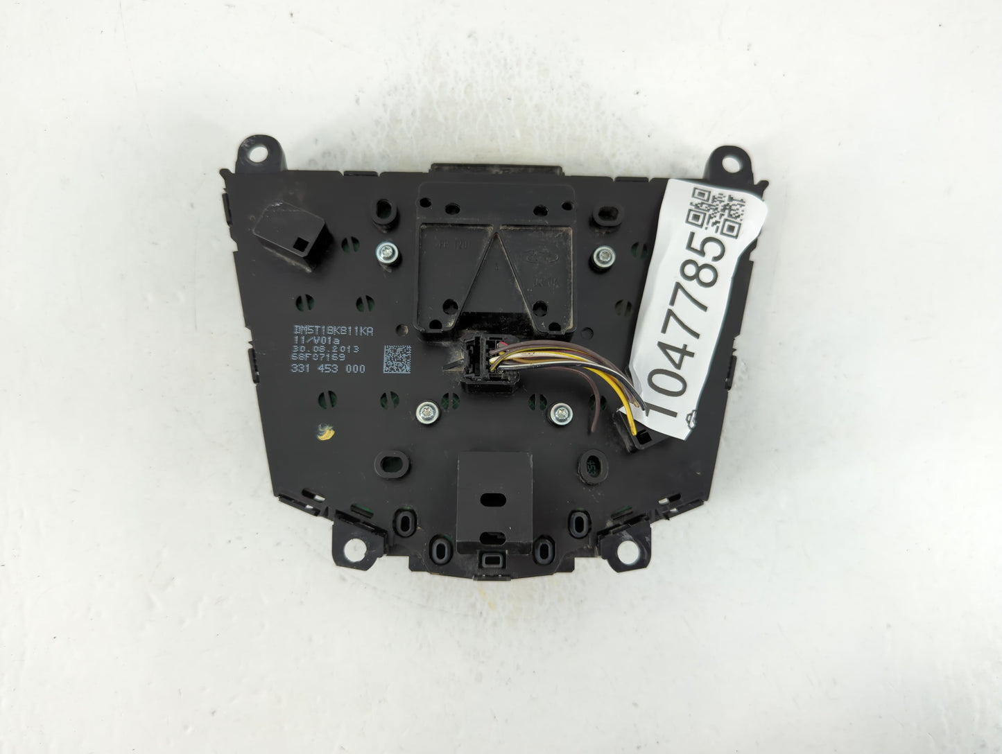 2013-2014 Ford Focus Radio AM FM Cd Player Receiver Replacement P/N:DM5T 18K811 KA Fits Fits 2013 2014 OEM Used Auto Parts -