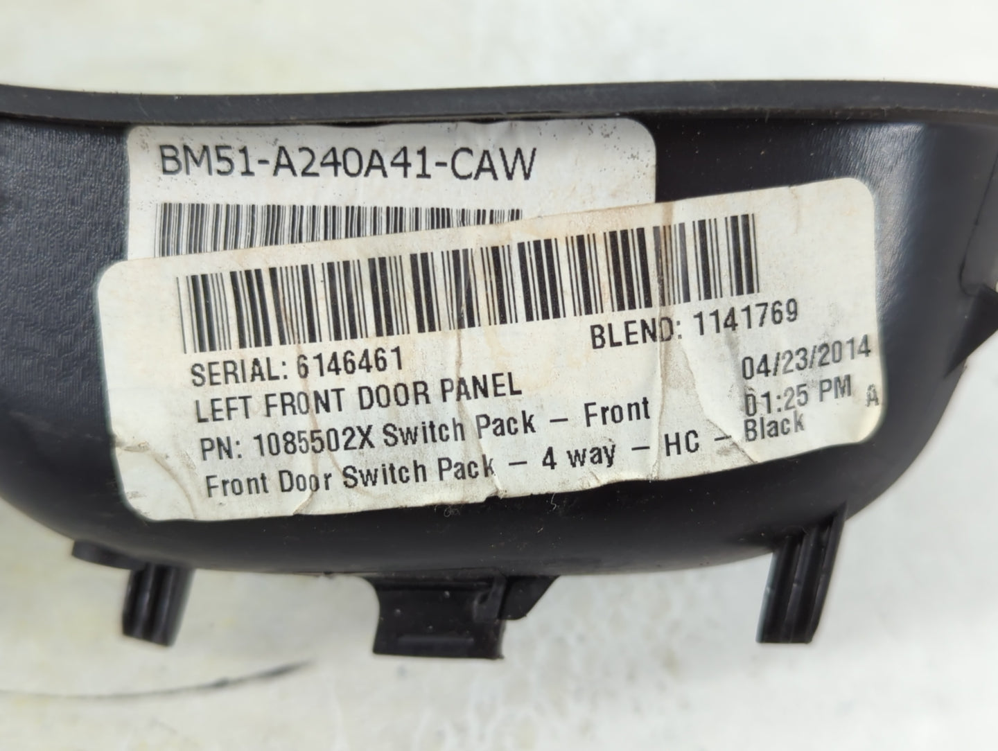 2012-2018 Ford Focus Master Power Window Switch Replacement Driver Side Left P/N:BM51-A240A41-CAW Fits OEM Used Auto Parts -