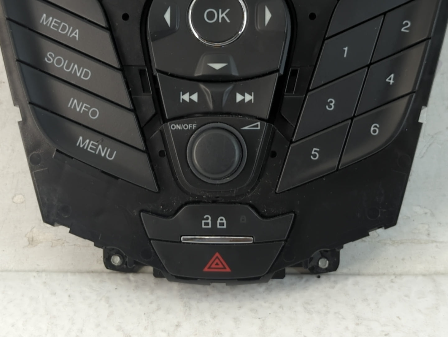 2013-2014 Ford Focus Radio AM FM Cd Player Receiver Replacement Fits Fits 2013 2014 OEM Used Auto Parts - Oemusedautoparts1.