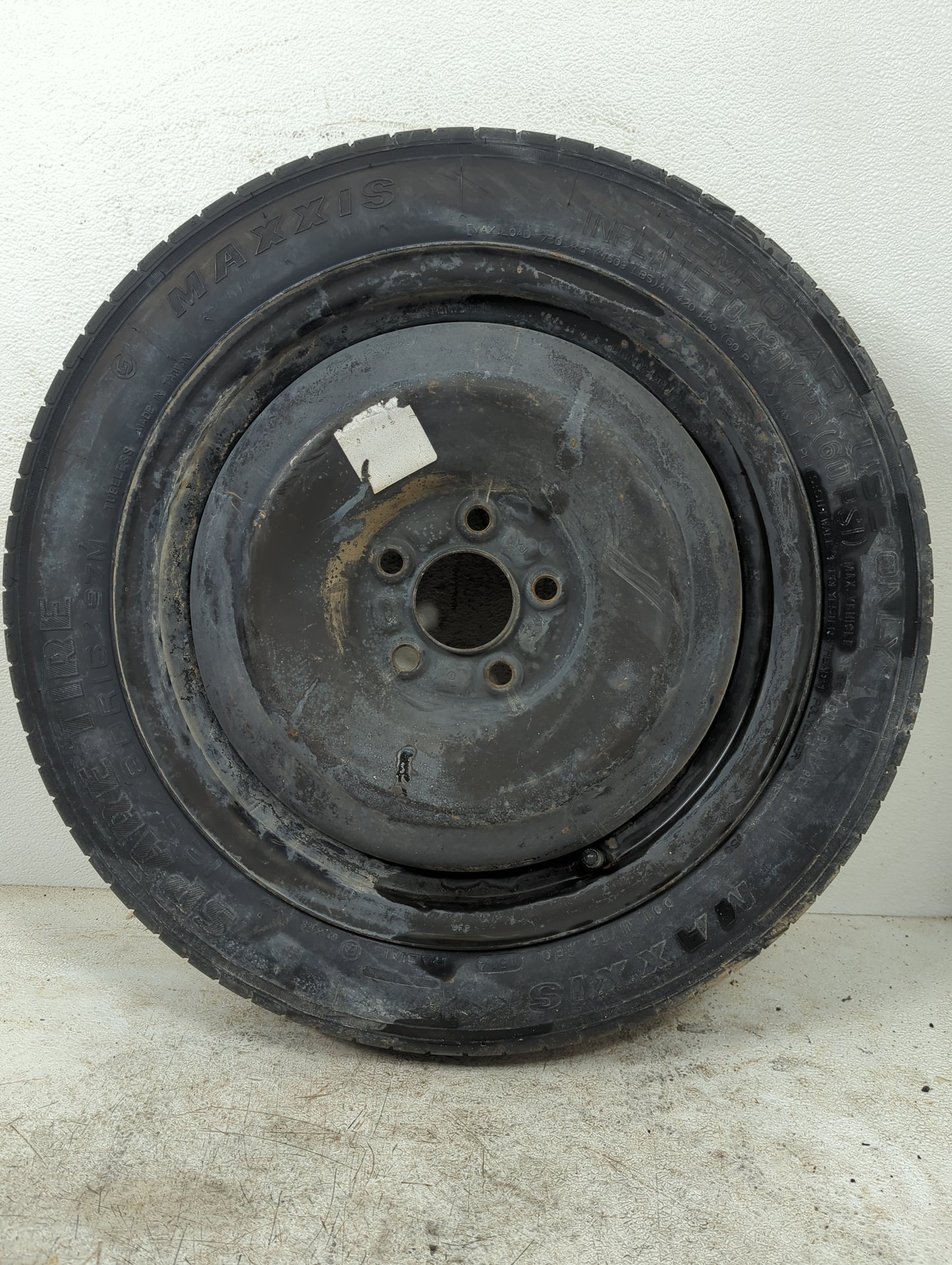 2012-2018 Ford Focus Spare Donut Tire Wheel Rim Oem 1057248 - Oemusedautoparts1.com