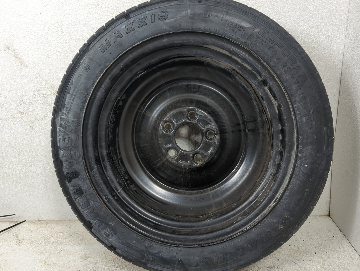 2012-2018 Ford Focus Spare Donut Tire Wheel Rim Oem 1057248 - Oemusedautoparts1.com