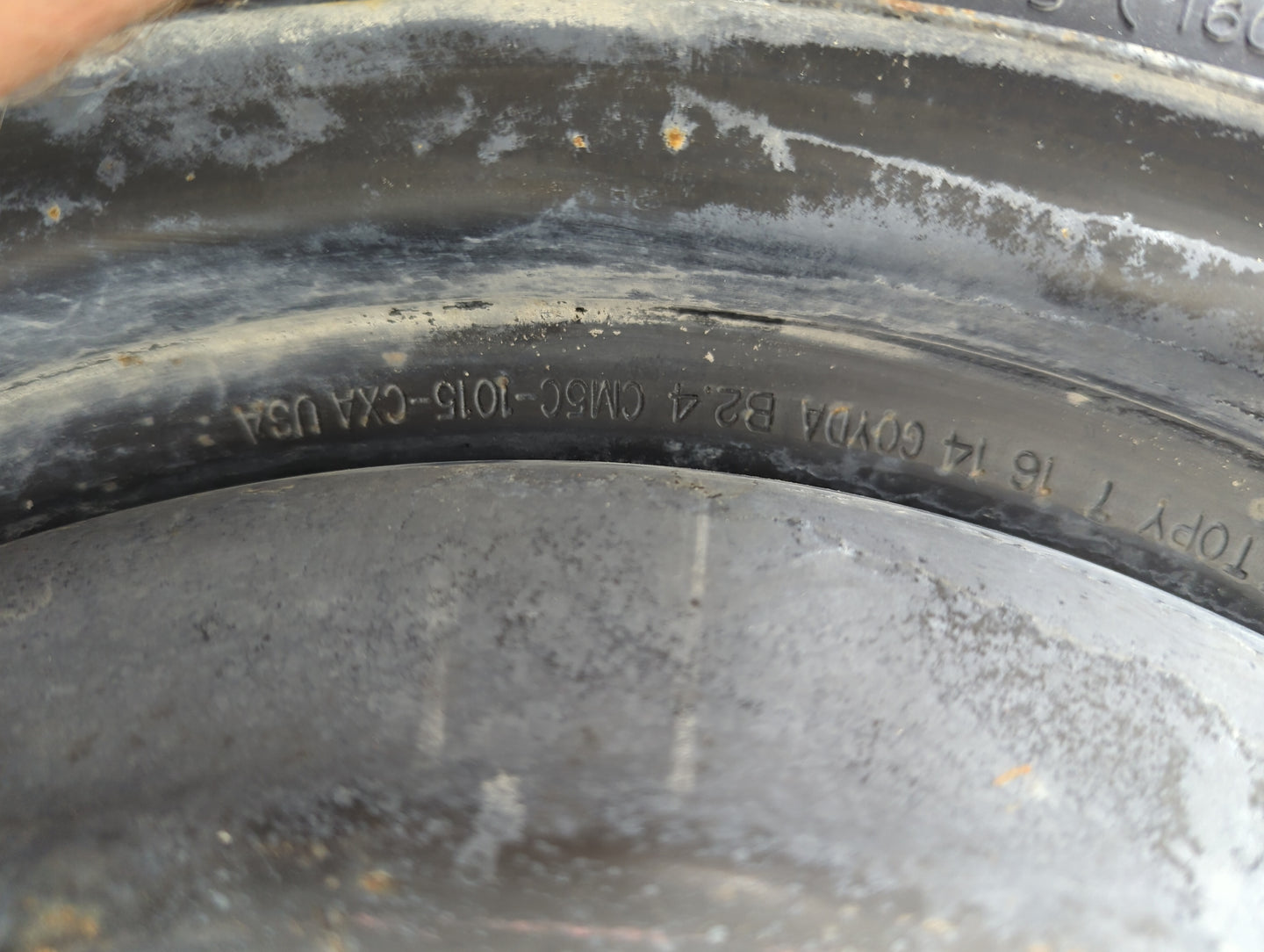 2012-2018 Ford Focus Spare Donut Tire Wheel Rim Oem 1057248 - Oemusedautoparts1.com