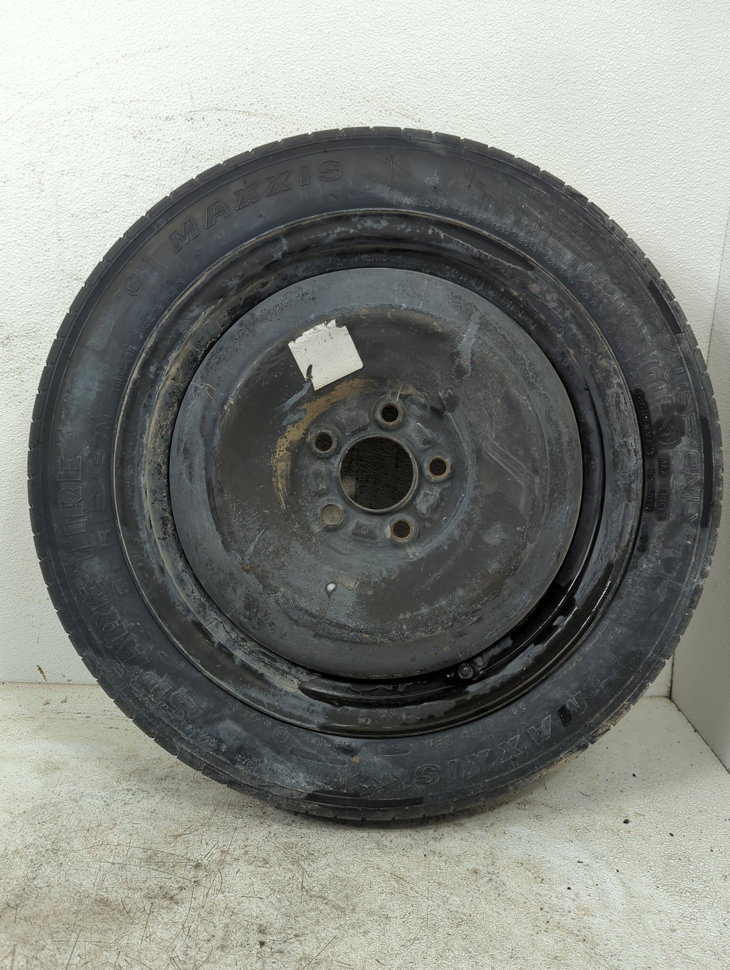 2012-2018 Ford Focus Spare Donut Tire Wheel Rim Oem 1057248 - Oemusedautoparts1.com