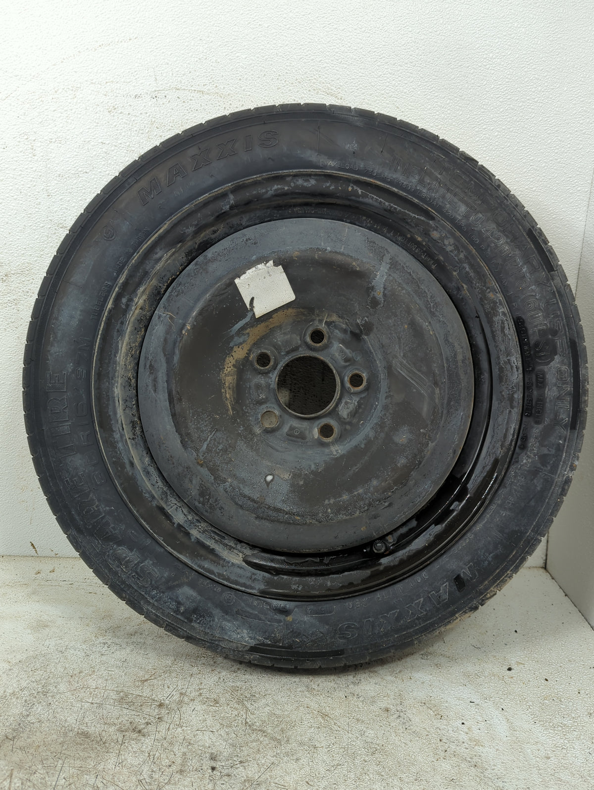 2012-2018 Ford Focus Spare Donut Tire Wheel Rim Oem 1057248 - Oemusedautoparts1.com