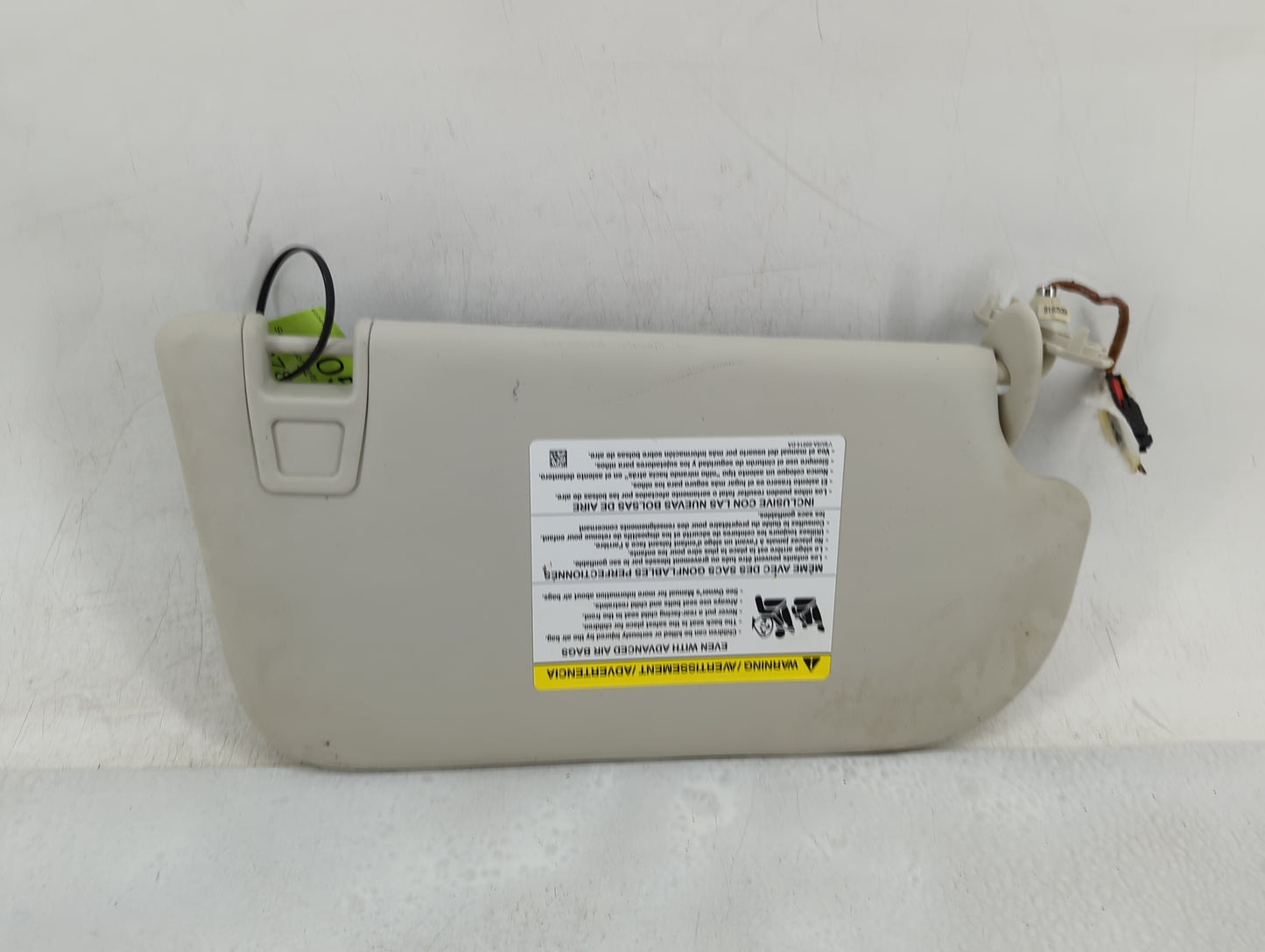 2013-2018 Ford Focus Sun Visor Shade Replacement Driver Left Mirror Fits Fits 2013 2014 2015 2016 2017 2018 OEM Used Auto Pa