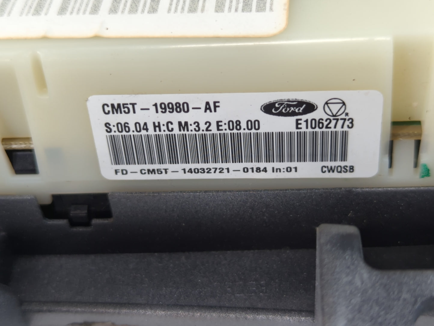 2013-2014 Ford Focus Climate Control Module Temperature AC/Heater Replacement P/N:CM5T-19980-AF Fits Fits 2013 2014 OEM Used